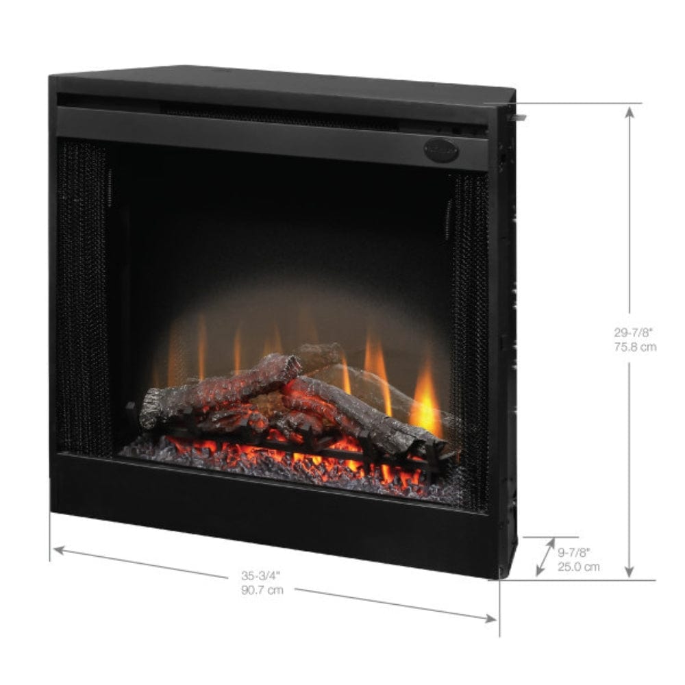 Dimplex 33-Inch Slim Line Built-in Electric Firebox, UL Listed (BFSL33)