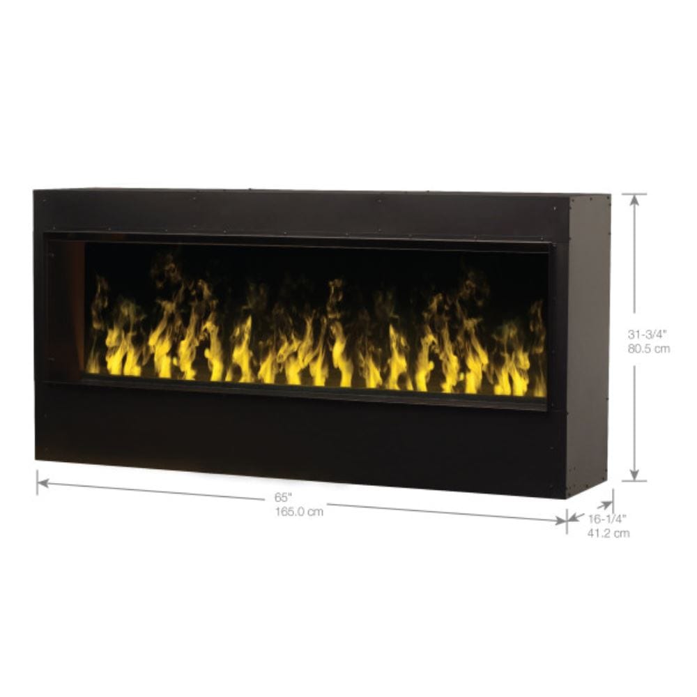 Dimplex Opti-Myst Pro 1500 65-Inch One or Two Sided Vapor Fireplace with Heater (GBF1500-PRO)