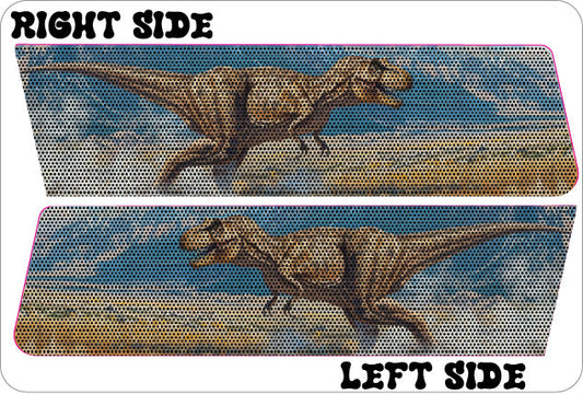 Dinosaur decal Jl and Gladiator Turn signal decal