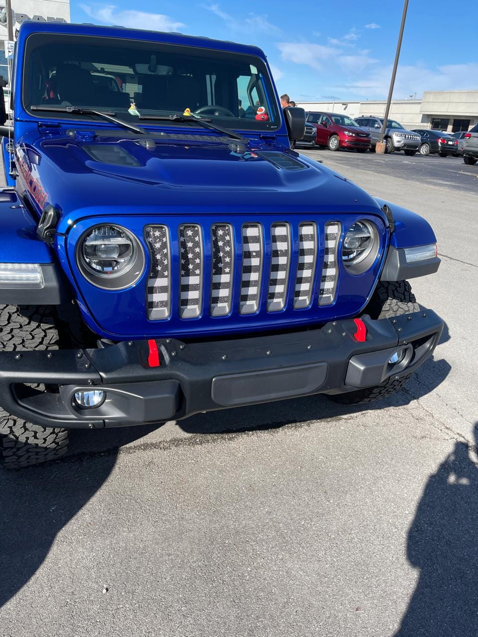 Black Out Collection American Flag Grille Inserts