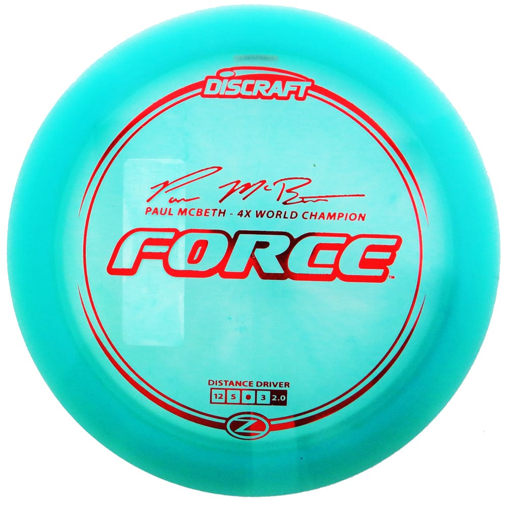 Discraft Elite Z Force [Paul McBeth 4X] Distance Driver Golf Disc