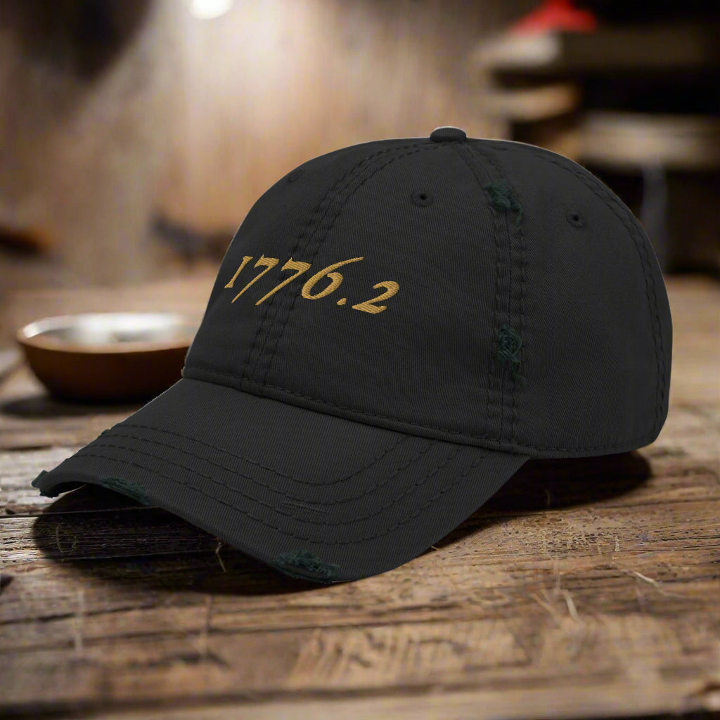 1776.2 Distressed Dad Hat