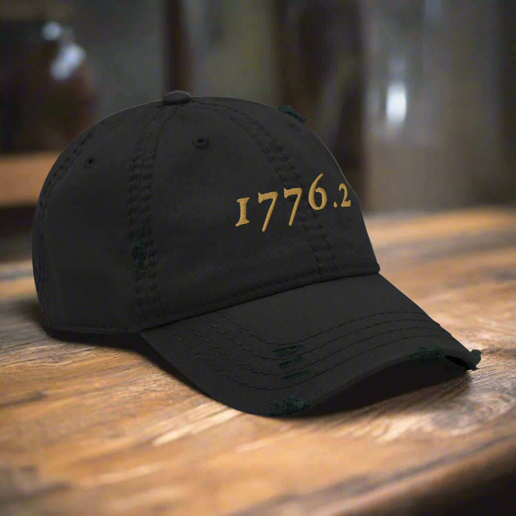 1776.2 Distressed Dad Hat