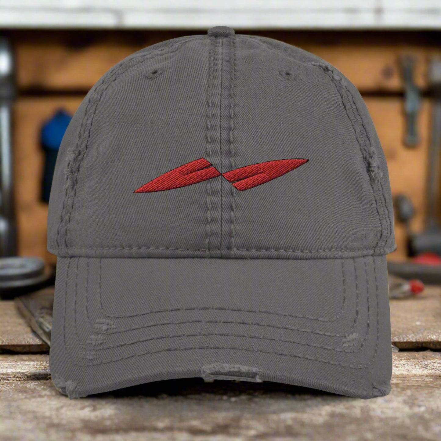 The Musa Blades Distressed Dad Hat