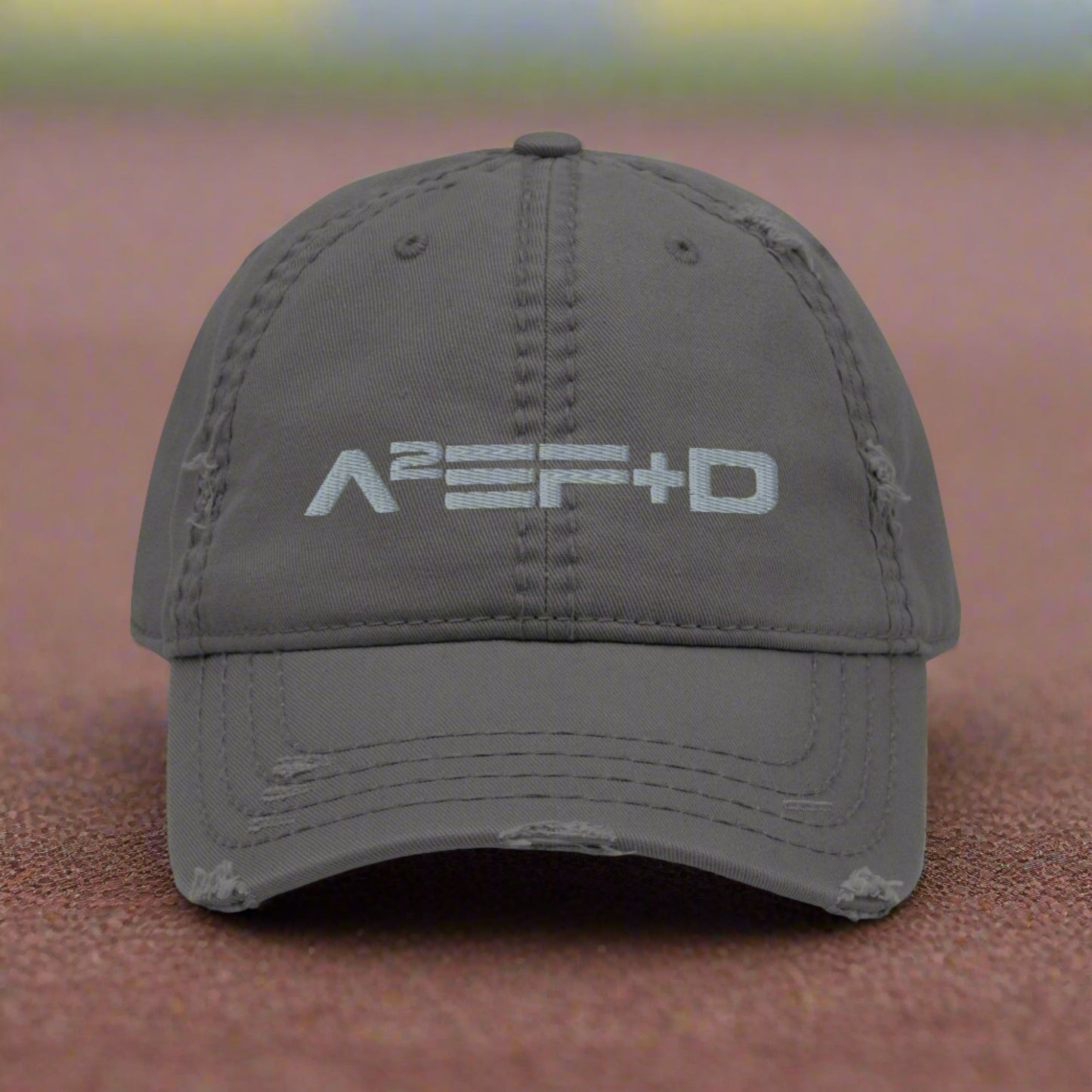 Against All Enemies Distressed Dad Hat (Moto)