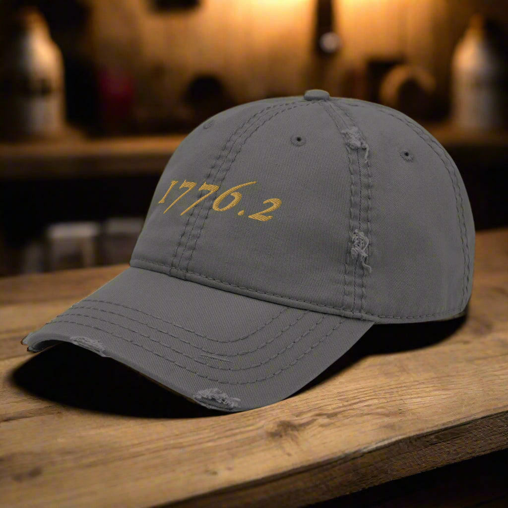 1776.2 Distressed Dad Hat