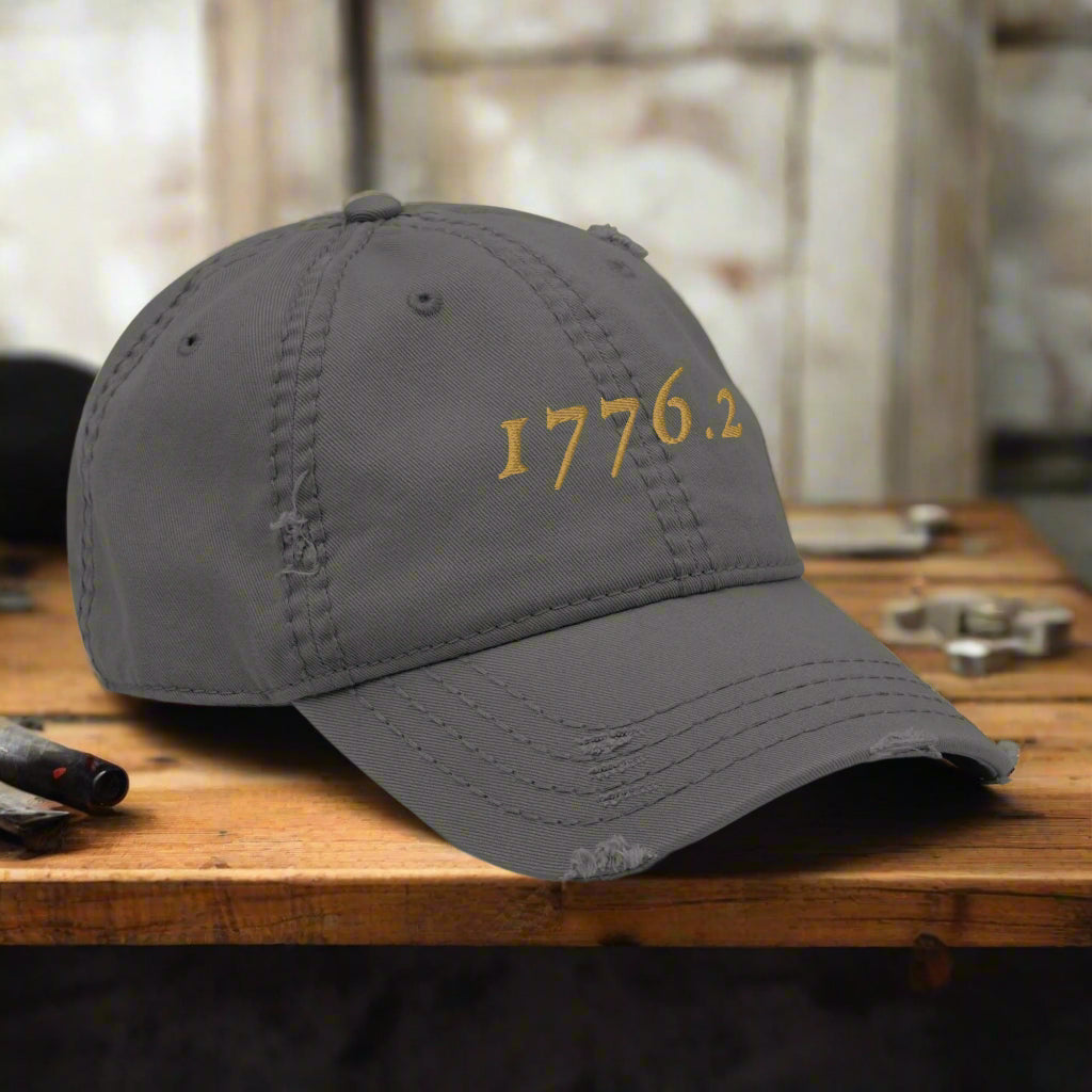 1776.2 Distressed Dad Hat