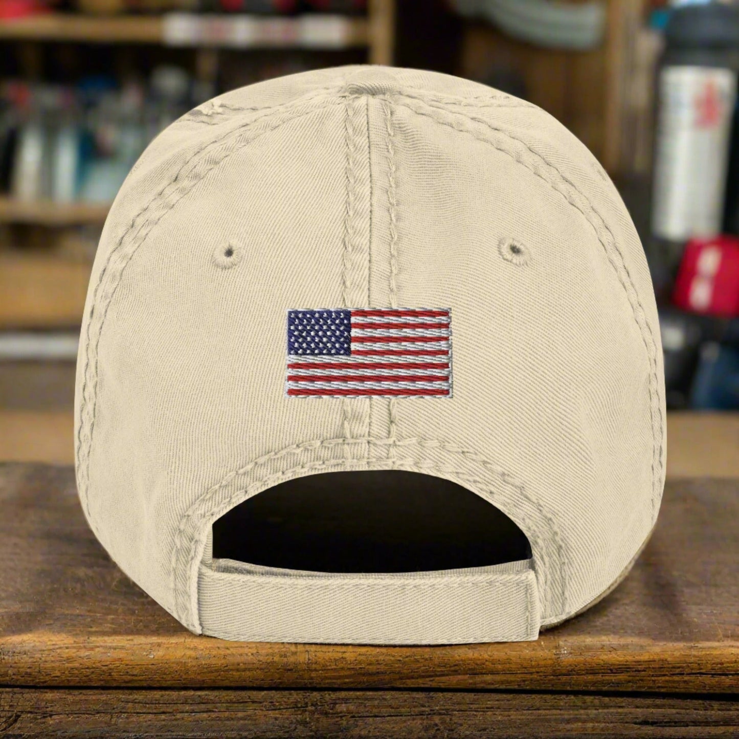The Musa Blades Distressed Dad Hat