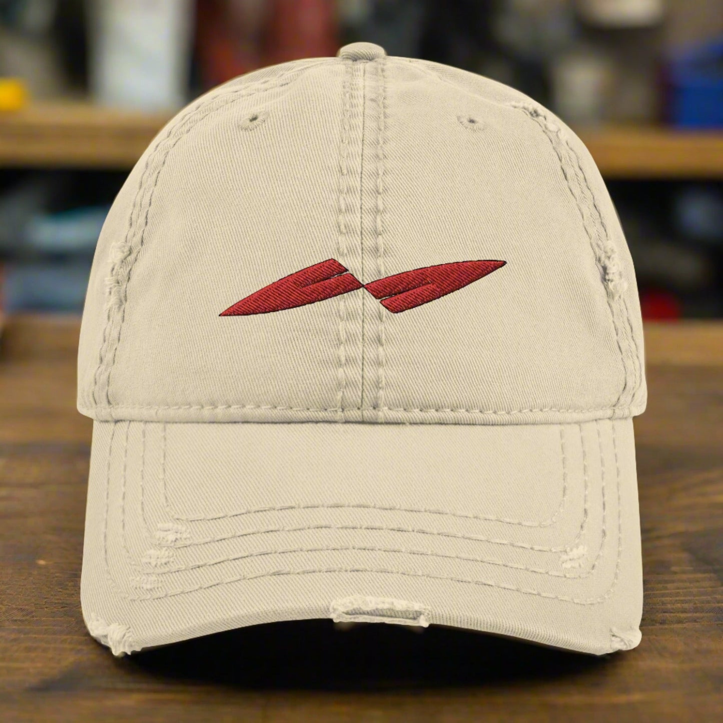 The Musa Blades Distressed Dad Hat