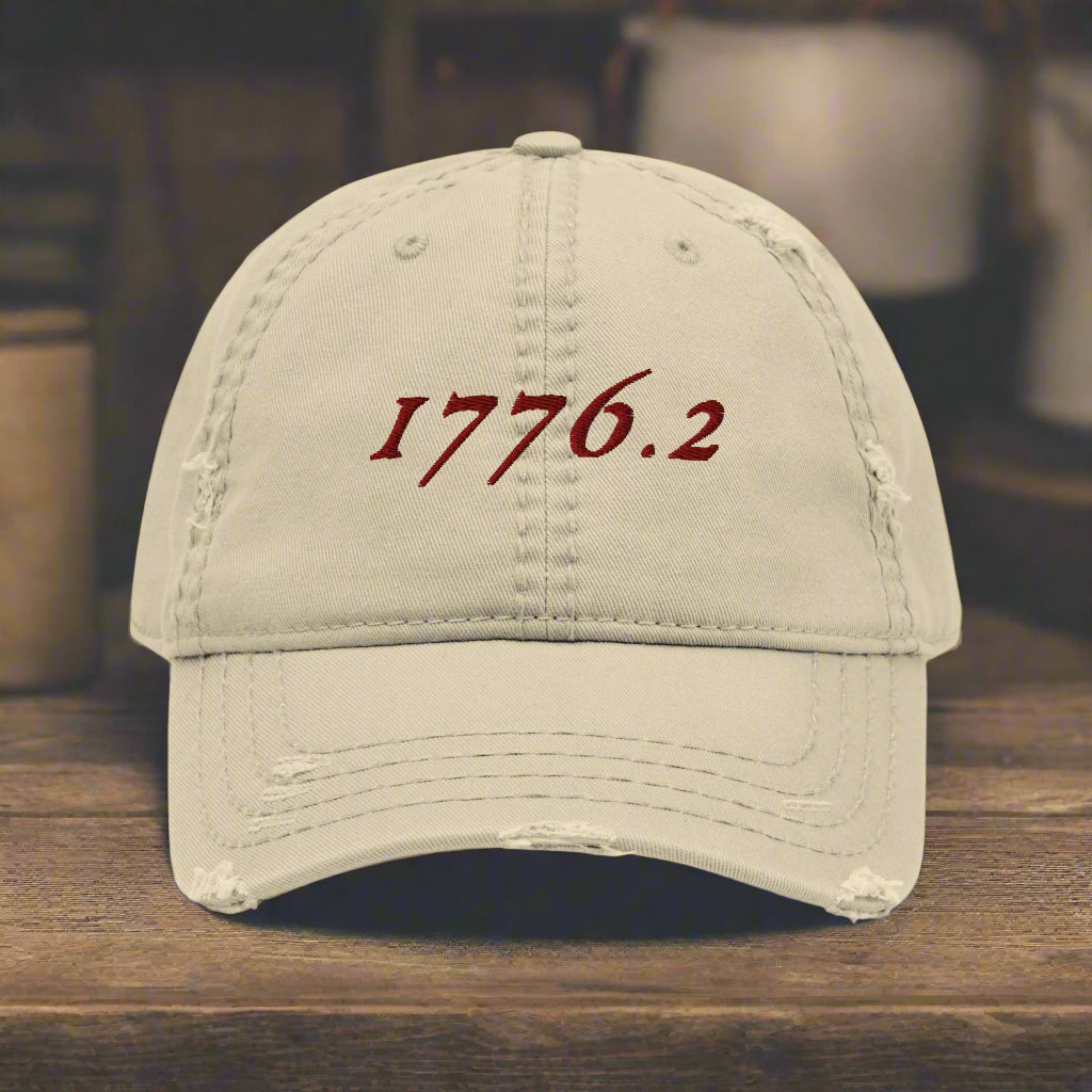 1776.2 Distressed Dad Hat