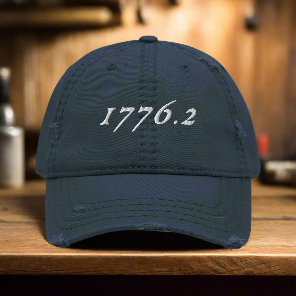 1776.2 Distressed Dad Hat