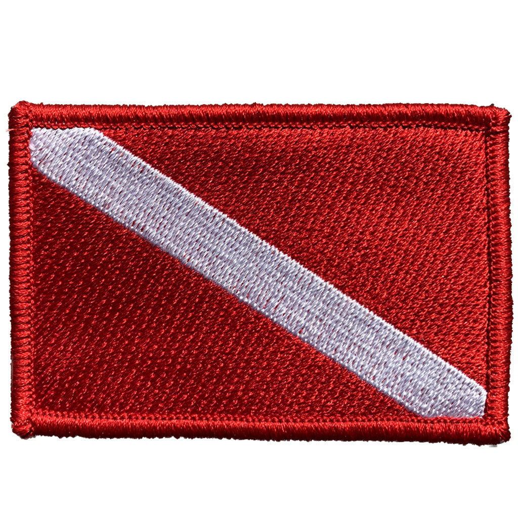 2"x3" Diver Down Tactical Patch