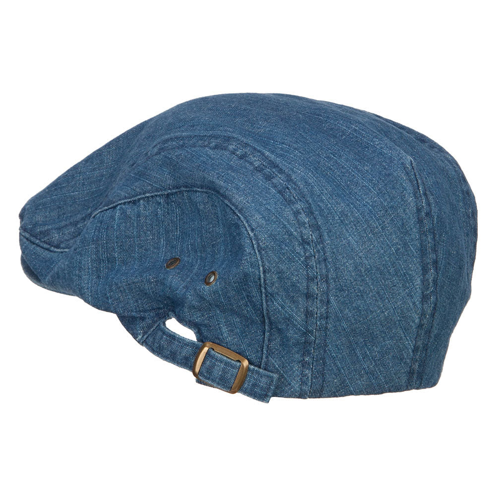 Washed Denim Ivy Cap