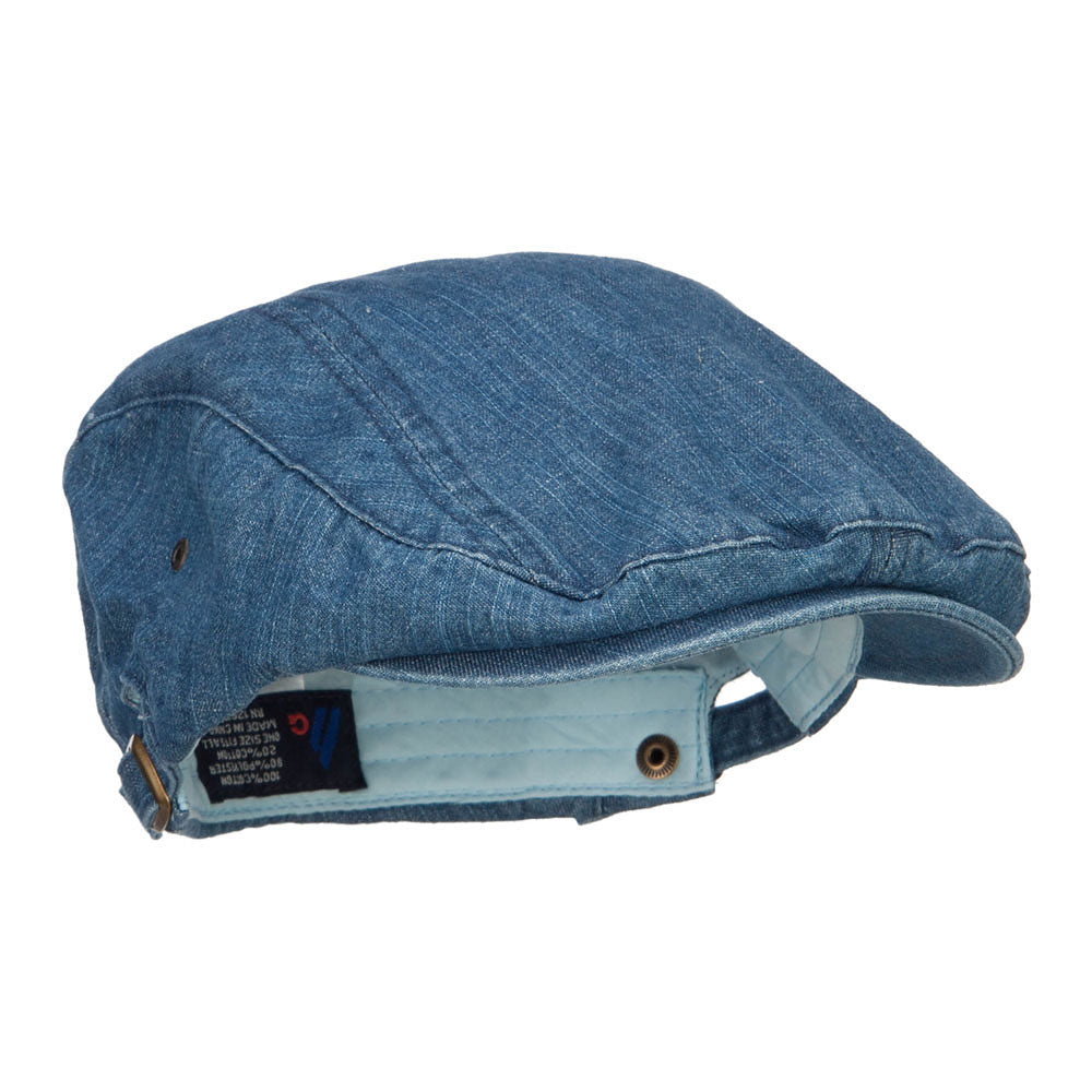 Washed Denim Ivy Cap
