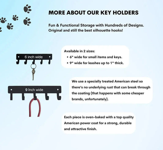 Soccer Kick Key Hanger