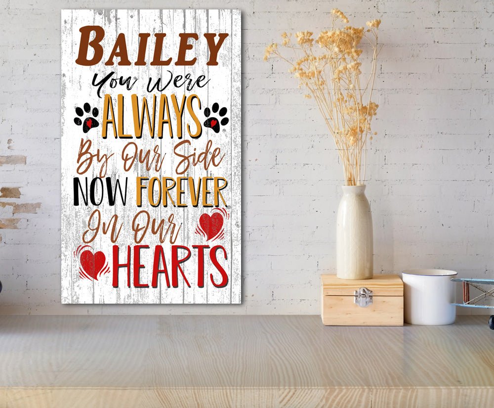 Dog Memorial Sign Gift CUSTOM Pet Remembrance Keepsake