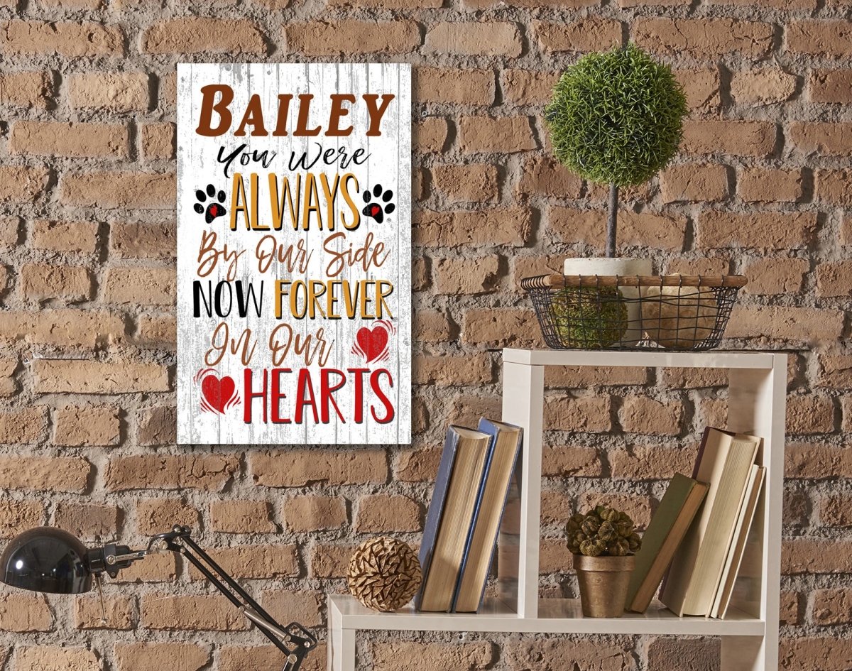 Dog Memorial Sign Gift CUSTOM Pet Remembrance Keepsake