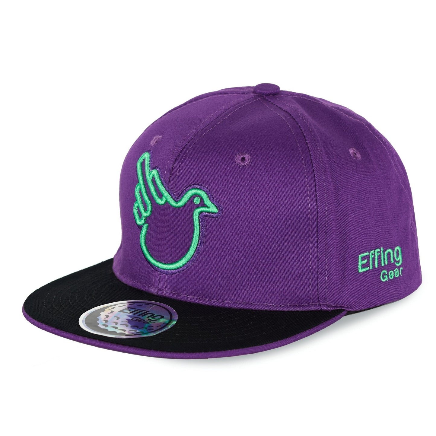 Double Bird Snap - Flat Brim