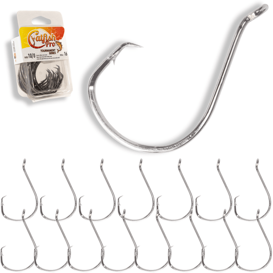 Double Offset Circle Hooks 10/0 - Value Pack