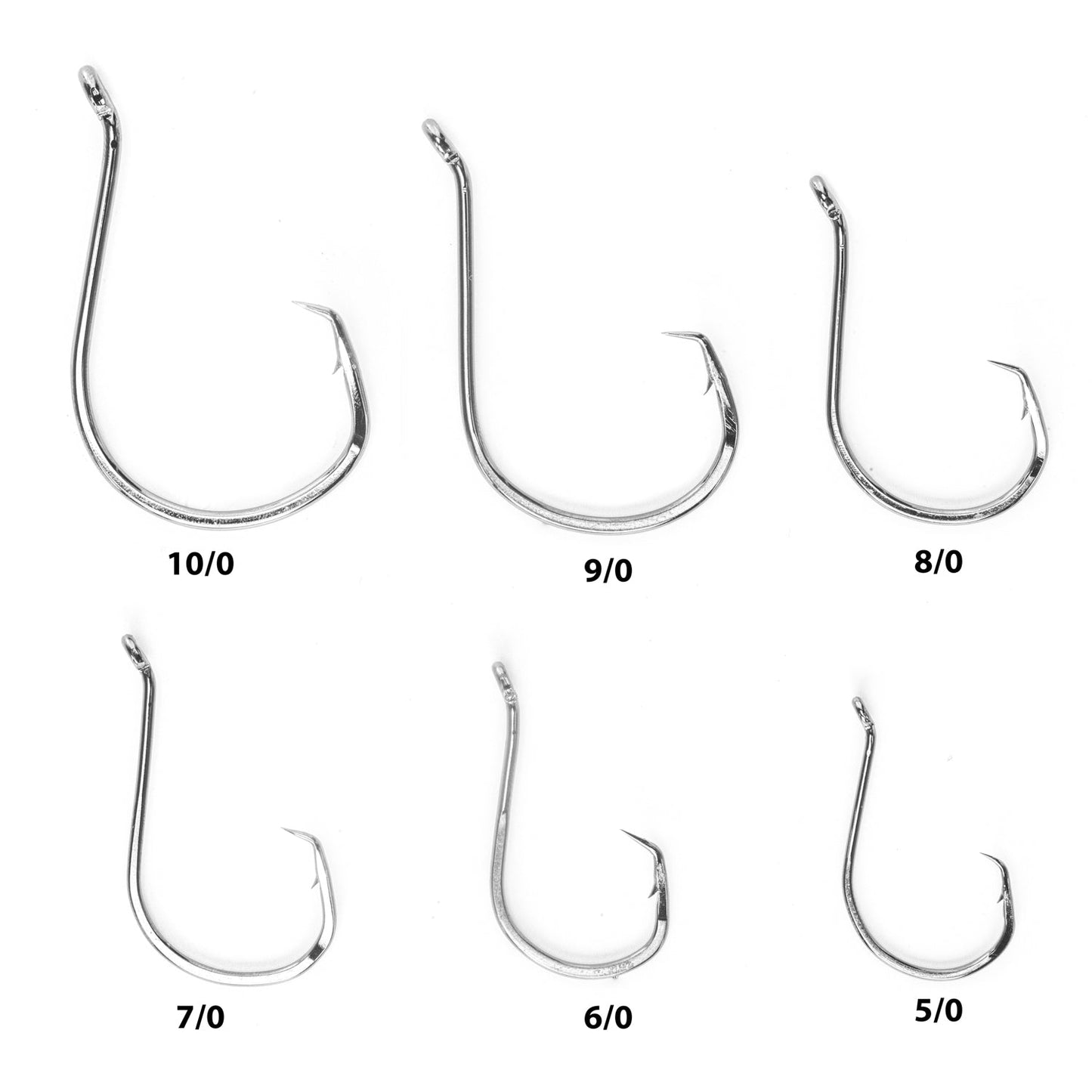 Double Offset Circle Hooks 10/0