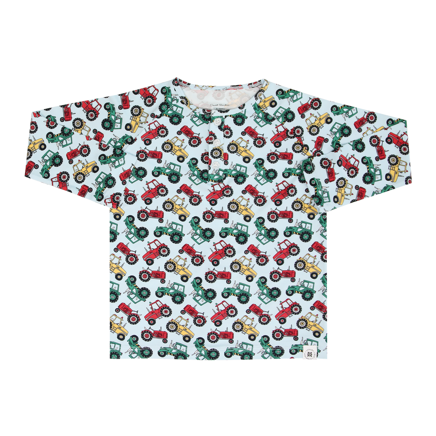 Down On The Farm Raglan Henley