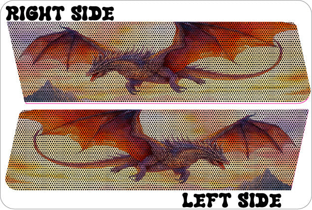 Dragon Jl and Gladiator Turn signal decal