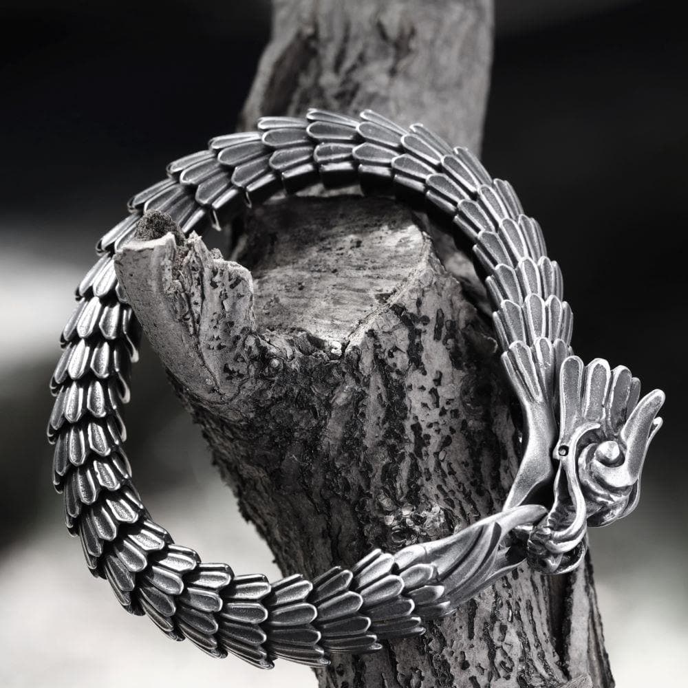 Dragon Scale Stainless Steel Bracelet