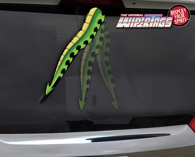 Dragon Tail (green or red) WiperTags