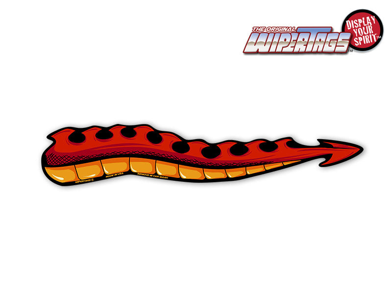 Dragon Tail (green or red) WiperTags