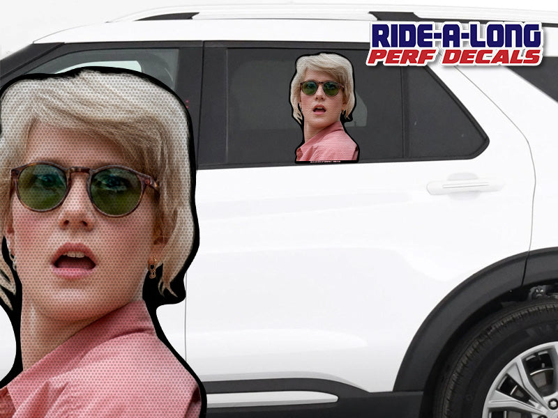 *NEW* Dr Sattler *RIDE A LONG* Perforated Decal