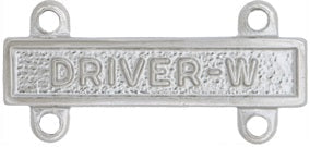 U.S. Army Qualification Bars for Marksmanship Qualification Badges - Shiny (Non-Subdued)