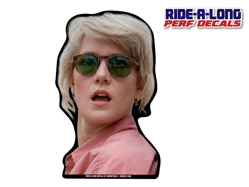 *NEW* Dr Sattler *RIDE A LONG* Perforated Decal