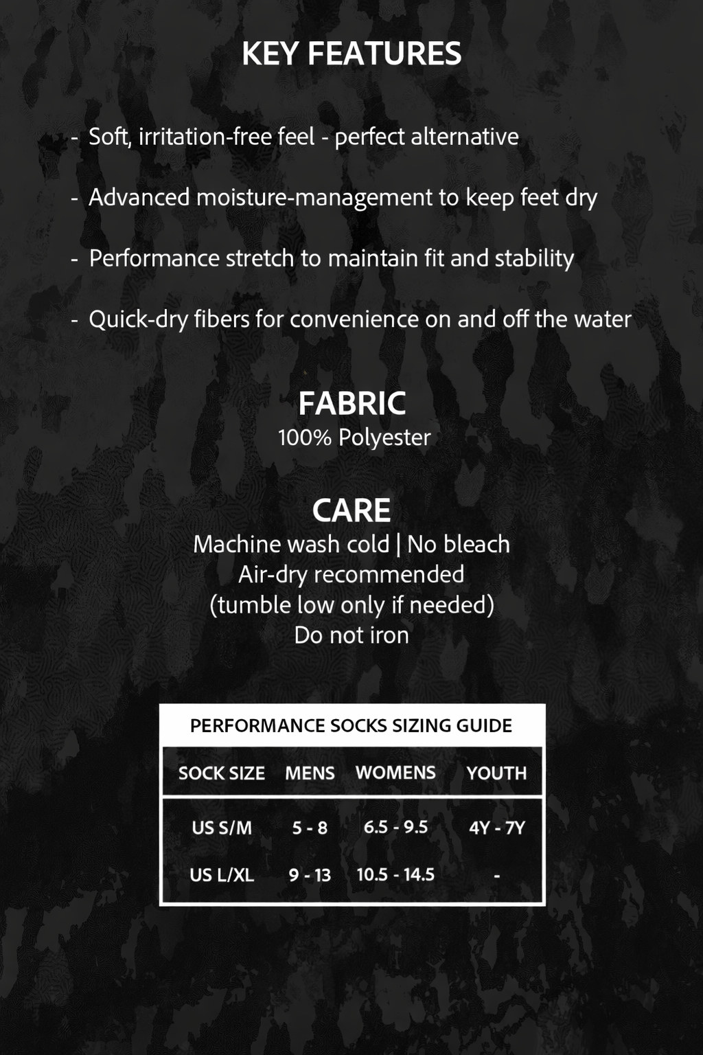 Arowana Dry-Deck Socks