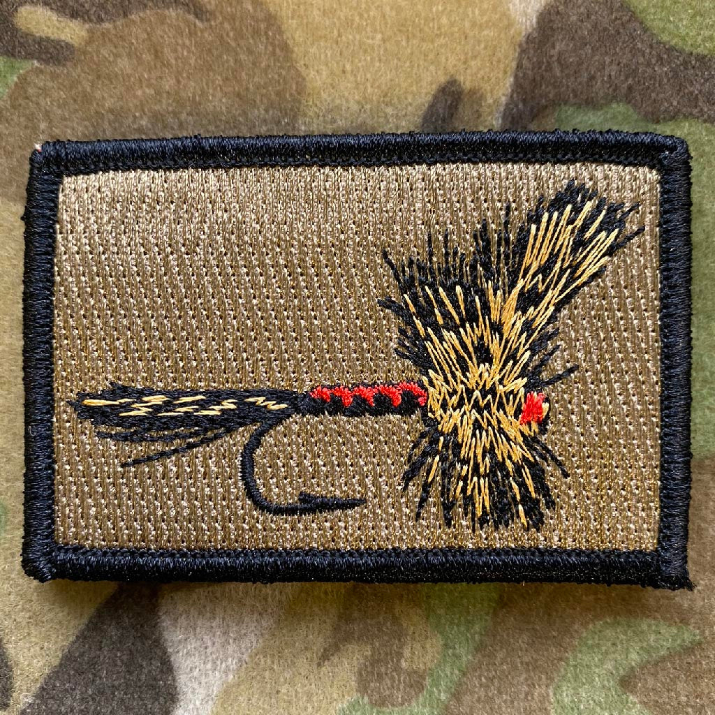 2"x3" Dry Fly Fishing Tactical Patch