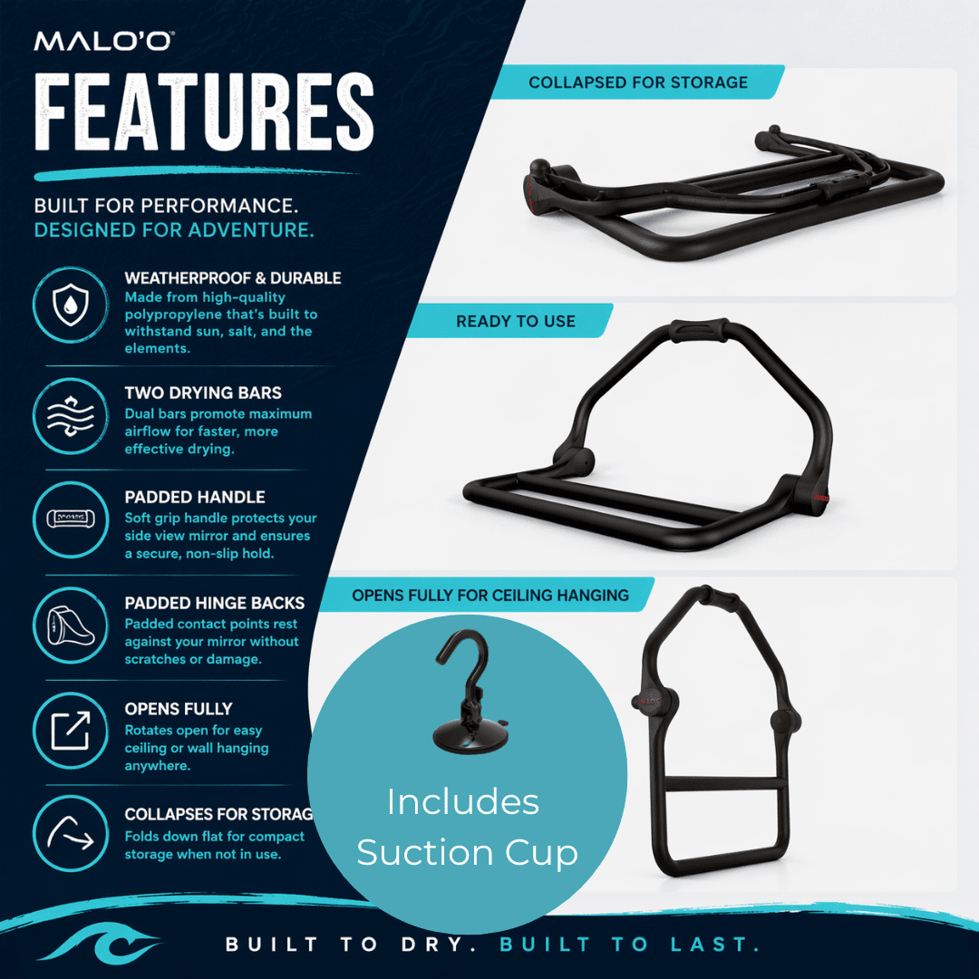 DryRack Universal Suction Mount – Designed for RVs, Vans, Boats & Campers