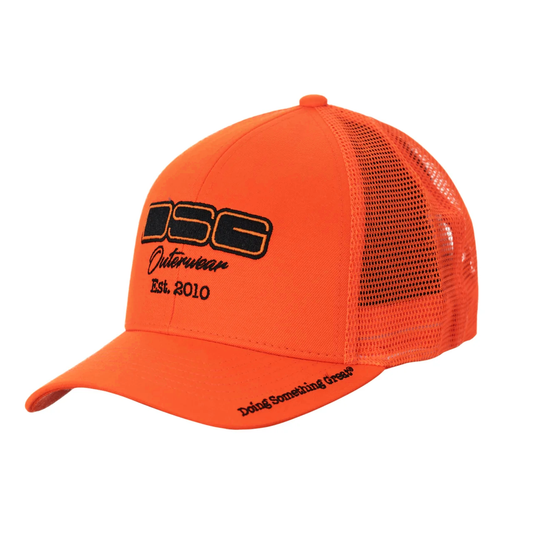 Hi Vis Trucker Cap - Hi Vis Orange