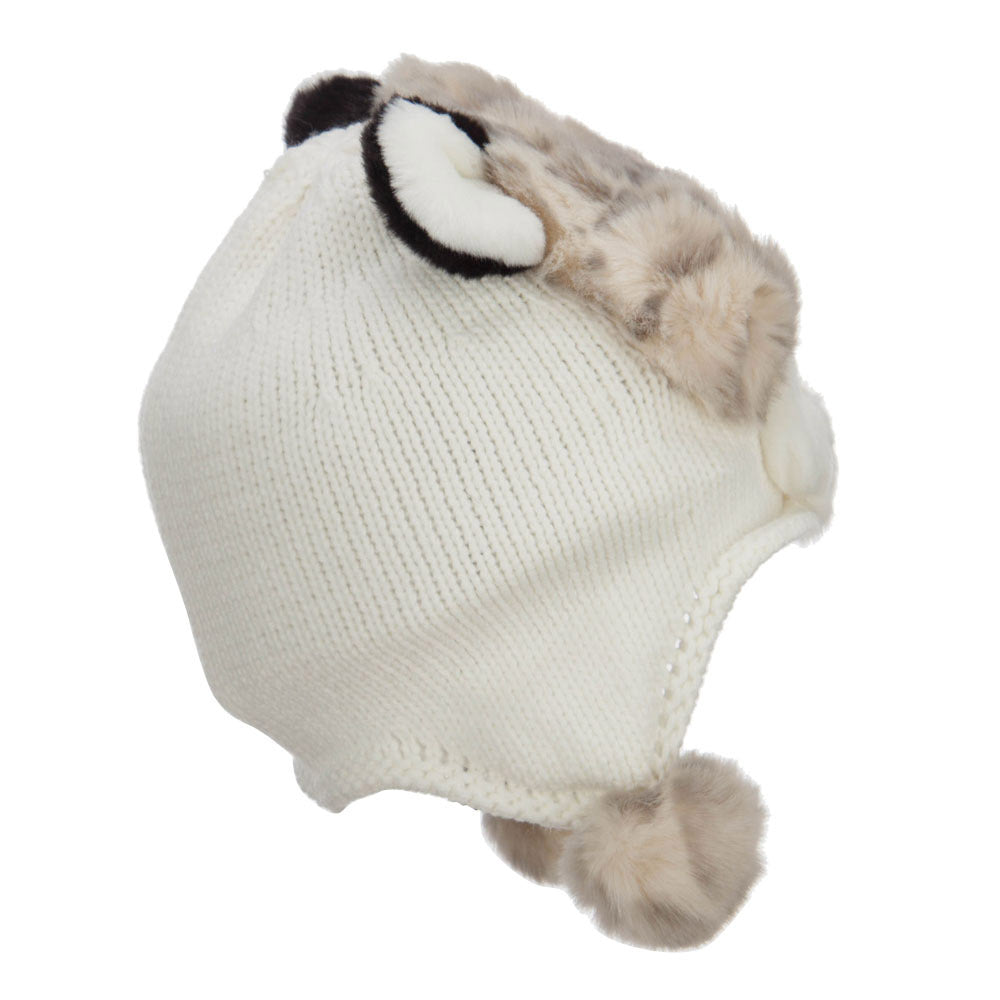 Children's Animal Knit Ski Beanie
