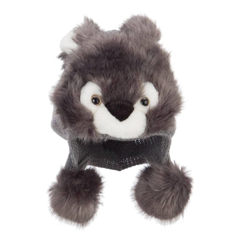 Children's Animal Knit Ski Beanie