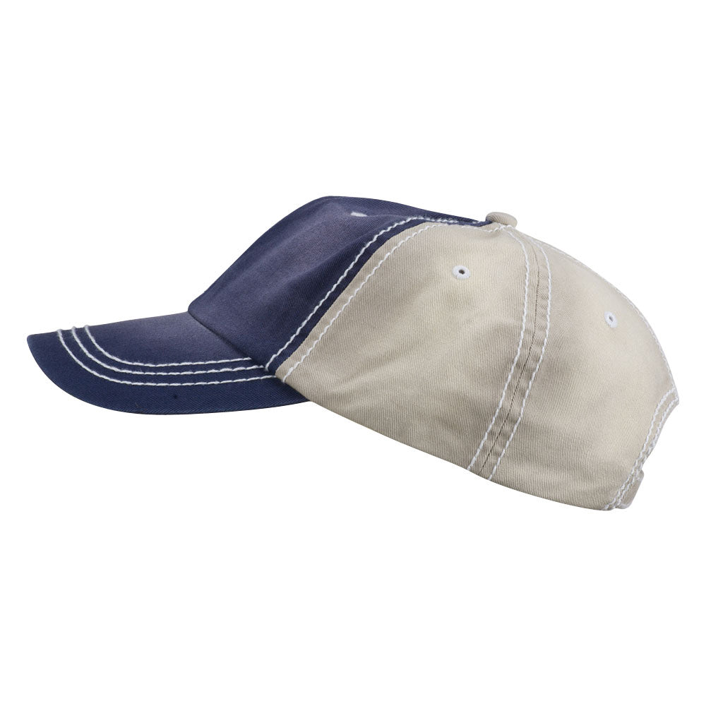 Cotton Twill Wash Distressed Cap