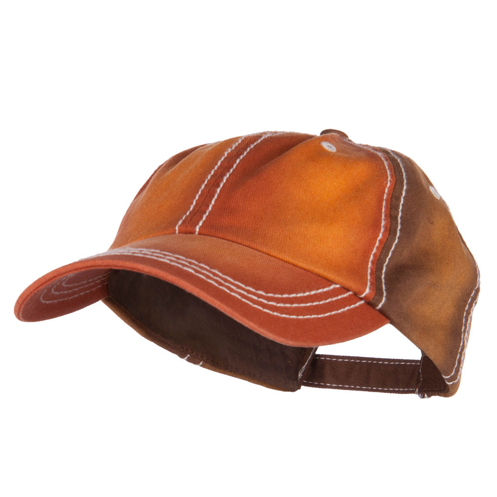 Cotton Twill Wash Distressed Cap