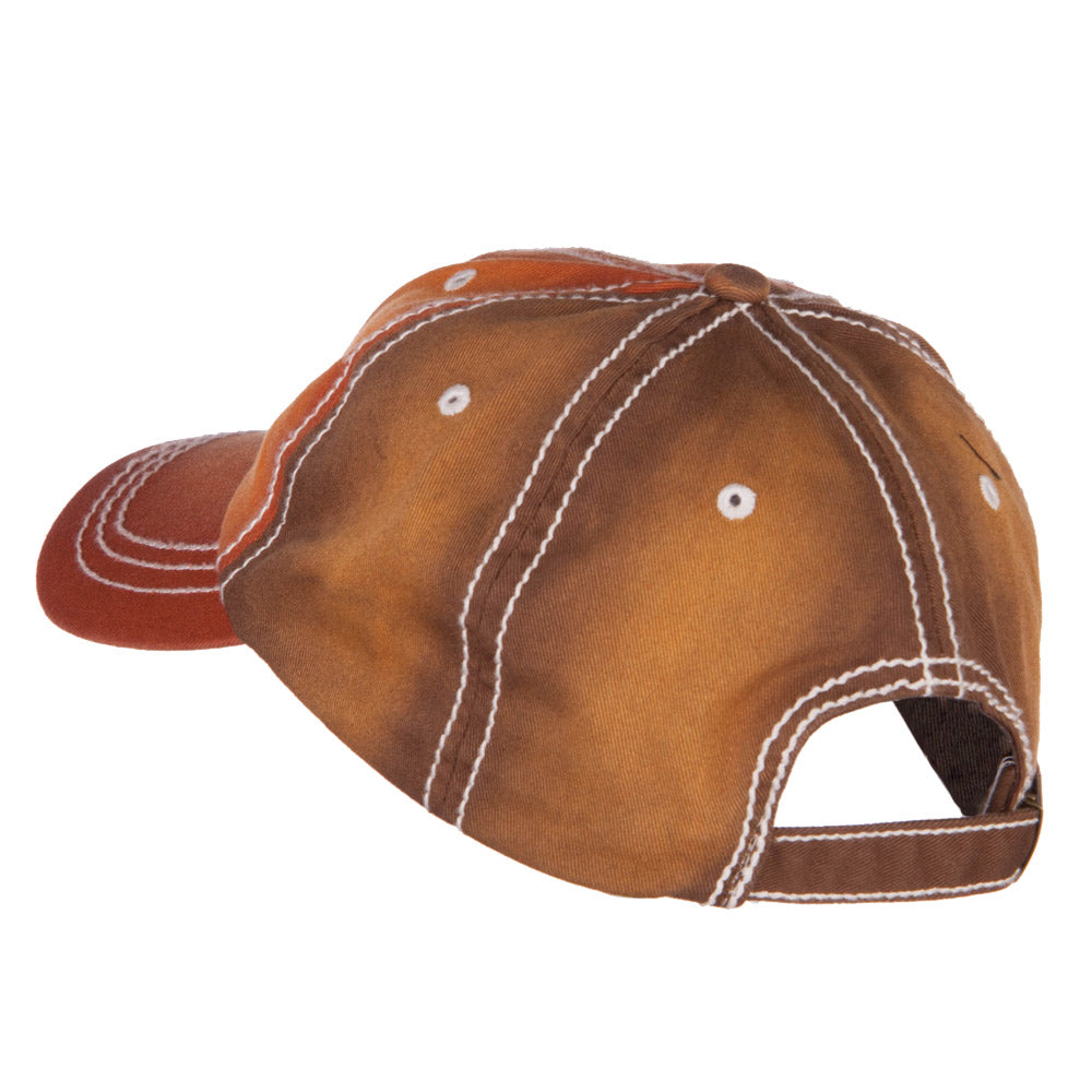 Cotton Twill Wash Distressed Cap