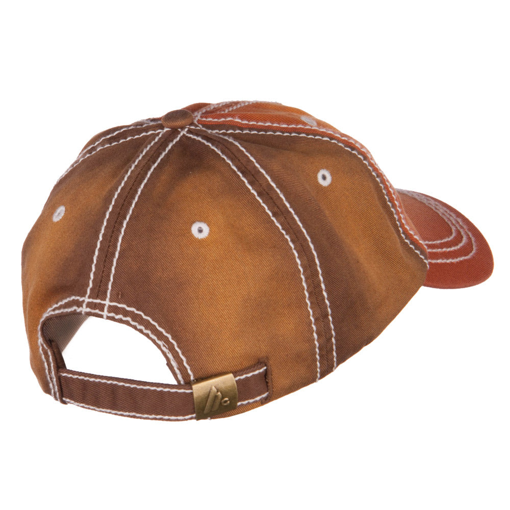 Cotton Twill Wash Distressed Cap