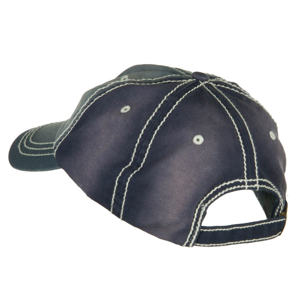 Cotton Twill Wash Distressed Cap
