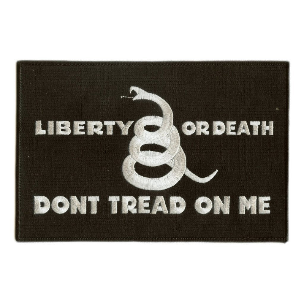 Liberty Or Death- Motorcycle Vest - Iron-On