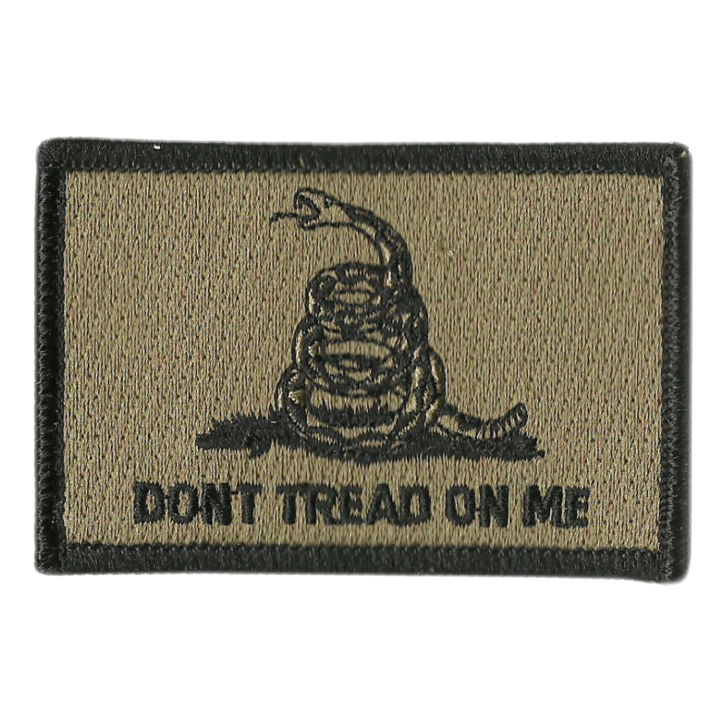 Gadsden Tactical Patches- 2"x3"