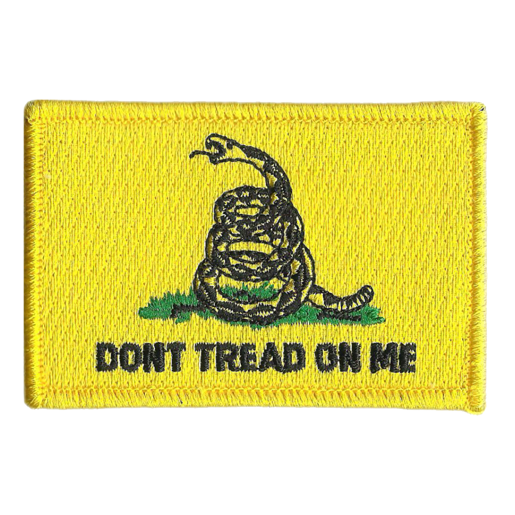 Gadsden Tactical Patches- 2"x3"