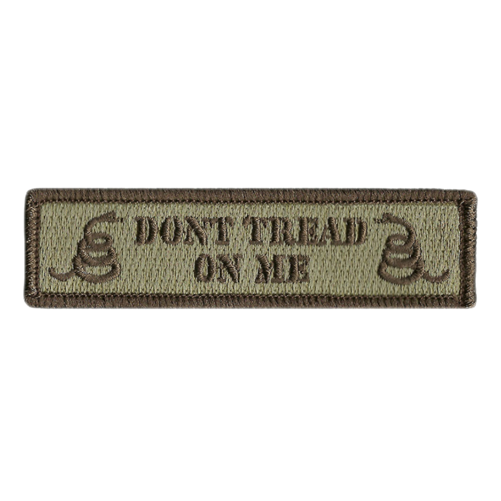 DTOM 1" x 3 3/4" Morale Patch (Back of Tactical Cap)