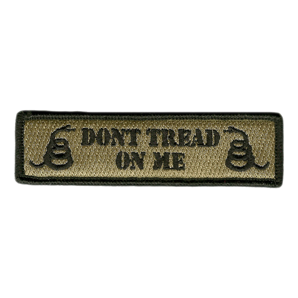 DTOM 1" x 3 3/4" Morale Patch (Back of Tactical Cap)