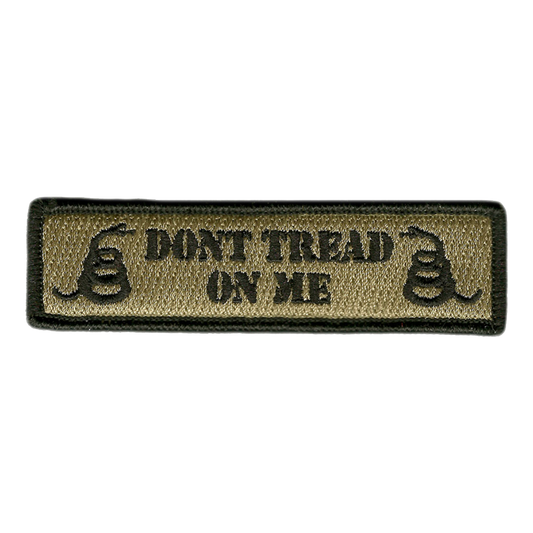 DTOM 1" x 3 3/4" Morale Patch (Back of Tactical Cap)