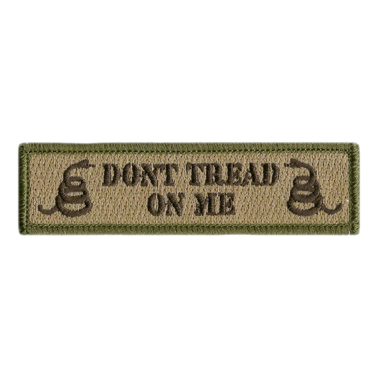 DTOM 1" x 3 3/4" Morale Patch (Back of Tactical Cap)
